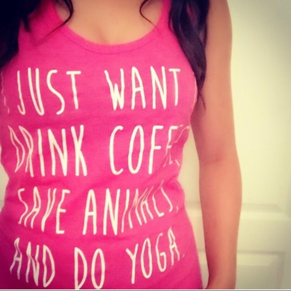 Save Animals, Do Yoga Tank